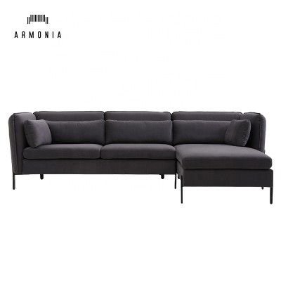 China Fabric Leisure Sofa Manufacturers Luxury Furniture Sectional Living Room Sofa Set