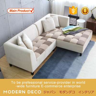 sofa set sectional corner L shape chaise lounge beige cream fabric american chesterfield tufted modern living room furniture