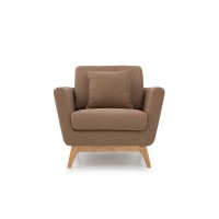 single chair sofa nordic modern wholesale armchair and stool living room furniture leisure cushion