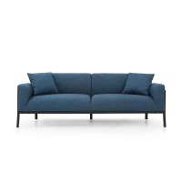 divano 3 posti moderno housse canape 3 places 3 seat couch 3 seater sofa italy Factory wholesale prices SS002